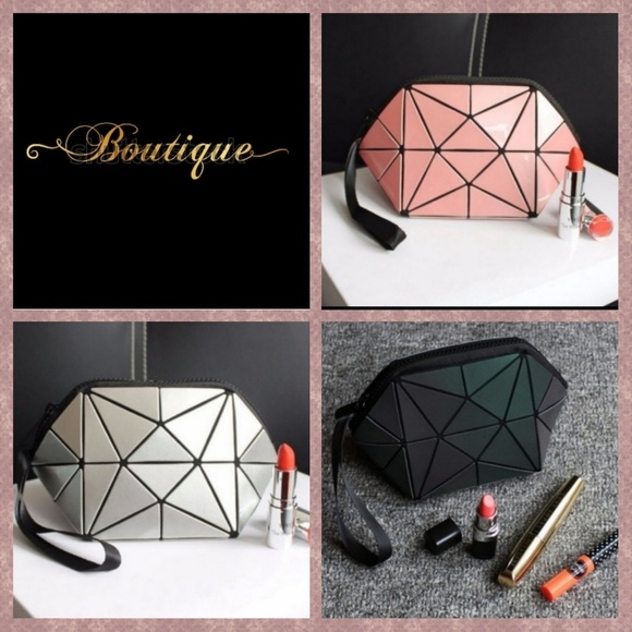 Geometric boutique makeup bag - Picture 2 of 7